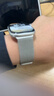 WITGOER【德国精钢】米兰尼斯表带适用苹果手表S11/10 apple watch series/9/8/7磁吸iwatch ultra2金属 实拍图