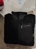 京东京造摇粒绒外套男冲锋衣内胆夹克羊羔绒立领保暖男士外套黑色 M 实拍图