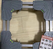 建讯通用万能型全自动洗衣机底座减震防滑加高底座滚筒波轮可移动半自动洗衣机底座 灰色-12脚-双管 实拍图