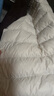 鸭鸭（YAYA）佟丽娅同款轻薄羽绒服女新款冬季短款圆领内胆修身时尚薄外套男 米白色【女款无领】 M 【建议90-100斤】 实拍图
