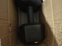 华亚（HUAYA） 哑铃环保包胶六角手铃男士家用健身器材 20KG 一对（10KG*2只） 实拍图