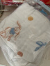 十月结晶婴儿小方巾儿童毛巾纯棉纱布口水巾宝宝洗脸巾6层棉纱 【M码3条】漫游计划-30cm*30cm 实拍图