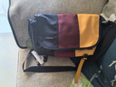 TIMBUK2拼色邮差包经典信使包斜挎包通勤包单肩挎包运动骑行背包送男友礼 黄色/红色环保款 S 实拍图
