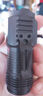 LED强光手电变焦远射超高续航户外多功能探照灯户外应急远射强光手电筒 250毫安 ABS高亮款 实拍图