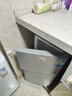 志高（CHIGO）小冰箱迷你小型家用冷藏冷冻两用宿舍出租房用双门办公室电冰箱节能省电 【一级能效】98L银色【三天约一度电】 实拍图