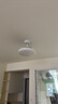 欧普照明（OPPLE）风扇灯吊扇灯24瓦LED照明低噪音餐厅卧室吊灯灯具包安装 冰风白 实拍图
