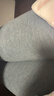 松山棉店小暖羊保暖打底裤女含羊毛7A抑菌吸湿发热可外穿高腰加厚绒棉裤冬 中厚暖-深灰-320主销色 (-5~5°C) XL (推荐125-140斤) 实拍图