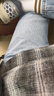 优衣库宽松插肩袖T恤/长袖男装女装/休闲上衣484016 55 青绿色 XL /180/108B 实拍图