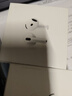 Apple/苹果 AirPods 4(支持主动降噪)搭配无线充电盒(USB-C) 个性定制版 实拍图