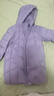 坦博尔羽绒服女中长款带帽宽松舒适保暖妈妈款外套510560D 香融紫 160  实拍图