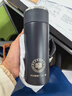 富光 保温杯高档男女316不锈钢学生便携泡茶大容量水杯年货礼品定制 枪灰450ml【316内胆】 实拍图