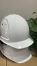 霍尼韦尔（Honeywell）安全帽阻燃耐低温 L99S新国标 HDPE工地电力领导高级头盔防砸抗冲击 白色透气1顶 实拍图