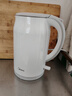 美的（Midea）电水壶电热水壶食品级304/316L不锈钢家用双层防烫烧水壶 1.7L大容量热水壶内胆易洁开水壶煮茶壶 1.7L 【316L母婴材质】SH17M301PRO 实拍图