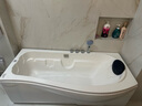 LAISSION【德国】恒温浴缸亚克力冲浪按摩家用成人独立小户型恒温防滑浴池 五件套浴缸（送货入户） 1.57m 实拍图