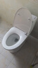 九牧（JOMOO）马桶 家用虹吸式马桶大冲力节水坐便器 防臭瞬冲 易洁抗菌马桶 行业爆款-双旋暴风冲11370-305坑 实拍图