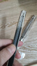 金属小号美工刀伸缩快递刀自动锁小刀多功能 优质金属防锈耐用 家用便携不伤手物流用 1把 实拍图