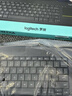 罗技（Logitech）K400Plus无线键盘触控 安卓智能电视电脑笔记本办公键盘 触摸面板无线触控键盘电池紧凑型即插即用 黑色 实拍图