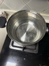苏泊尔（SUPOR）汤锅304不锈钢泡面锅家用加厚大容量煮锅燃气明火电磁炉通用 实拍图