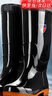 双星八特 高筒雨鞋雨靴男防滑塑胶雨天 38cm码男女通用 42码 实拍图