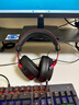iKF V11 Pro7.1四模无线游戏耳机头戴式7.1环绕音效蓝牙有线电竞三角洲FPS无畏契约听声辨位 黑红色 实拍图