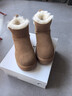 百丽慵懒百搭厚底雪地靴女靴子25冬新增高加绒短靴JD016DD5 可可栗 39 实拍图
