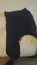 浪莎秋裤男单件纯棉薄款羊毛抑菌护膝男士棉毛裤保暖线裤衬裤黑色 XXL 实拍图
