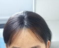 君知否八字刘海假发女片头顶补发全真人发蓬松补发量高颅顶遮白发假发片 野生八字【4*6】自然色-25CM 实拍图