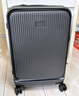 米家小米行李箱20英寸拉杆箱可登机旅行箱侧开盖密码箱男女皮箱子炭黑 实拍图