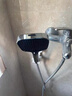 JOCBO【德国】增压花洒喷头家用多功能加压大面板淋浴手持莲蓬喷头 增压花洒【方款电镀】13CM大面板 实拍图