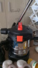 亿力桶式手持吸尘器家用超强大吸力工业车载商用大功率有线 干湿两用除尘机地毯桌面开荒保洁6263-12L  实拍图
