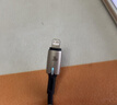 倍思 苹果数据线PD快充线20W充电线适用iPhone14/13/12ProMax/xs手机车载带夜灯编织加长 2米黑 实拍图