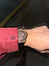 【网红爆款】商务腕表石英运动表休闲皮带男女手表 合金黑色【升级】 实拍图