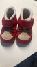 月星童鞋 日本进口儿童棉鞋男童冬季防寒加绒学步鞋女童宝宝鞋 红色 21 (内长13cm适合脚长12.5cm) 实拍图