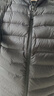 京东京造【air+零压排骨羽绒】轻薄羽绒服男外套冬90鸭绒立领  曜石黑XL 实拍图