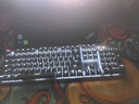 罗技（Logitech）K845 机械键盘 有线键盘 游戏办公键盘 104键 全尺寸 单光 黑色 TTC轴 青轴 实拍图