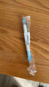 uni三菱 双头荧光记号笔 学生作业手账绘画标记笔彩色笔 细0.4mm粗4mm PUS-103T 1支/袋 浅蓝色 实拍图