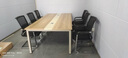 YOE.FTY会议桌长方形简约会议长条桌培训桌办公桌工作台大小型会议室桌椅 2.4*1.2米会议桌 实拍图
