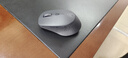 雷柏（Rapoo）M300L 中小手无线/蓝牙多模办公鼠标 人体工学时尚轻音便携 充电锂电池至高约230h续航5档dpi 深灰 实拍图