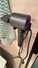 森系无叶高速吹风机【3C认证华强北顶配1:1】新二代家用负离子电风筒酒店大功率静音不伤发 单风嘴【暗紫色】45亿水润负离子丨10秒速干 25年华强北新款官方二代原装正品 实拍图
