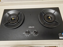 万和【超省星G7L56】5.2kW天然气70%热效率烟灶联动无痕面板家用煤气双炉具台燃气灶 实拍图