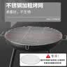 北极狼围炉煮茶家用庭院室内烤火盆煮茶烧水冬季户外露营烧烤取暖烤火炉 大号43cm围炉/标配不锈钢烤网 实拍图