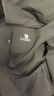 骆驼（CAMEL）三防冲锋衣户外登山服防水防风防污三合一保暖时尚运动外套 A9W214119AX，黑色，男女同款 3XL 实拍图