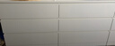 宜家（IKEA）MALM马尔姆卧室家用斗柜收纳柜床边柜抽屉柜简约杂物柜 六屉柜横向白色 其他 实拍图