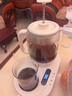 olayks立时迷你养生壶组合套装花茶壶 煮茶壶 0.8L办公室加热恒温杯垫二合一小型一人烧水壶煮茶器 实拍图