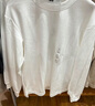 优衣库男装女装柔软圆领T恤/休闲长袖上衣25秋冬新款479783 00 白色 2XL 实拍图