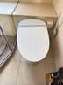 希箭（HOROW）无棱陶瓷轻智能马桶轻音冲抗菌釉面脚感翻圈千次泡沫盾无水压BF20 BF20-无棱陶瓷千次泡沫翻圈翻盖 坑距是295-390选305 305/300mm 实拍图