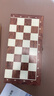 胜旅国际象棋大号实木带磁性可折叠棋盘34*34厘米儿童比赛专用 实拍图