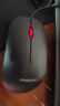 ThinkPad联想（thinkplus）USB有线办公小红点轻音鼠标人体工学对称设计 1.5米长线笔记本电脑台式机通用 实拍图
