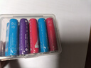 彩虹电池5号7号碱性电池碳性电池玩具电子秤血压仪遥控器鼠标小风扇电池 7号【碱性】10粒装-送收纳盒 实拍图