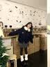 羽绒棉服女2026新款冬季衣服少女学生高中初中女生外套棉衣棉袄女 藏青色 均码 (可留言备注码数) 实拍图